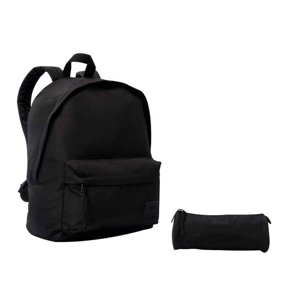 totto Pack mochila + estuche Kalex Negro