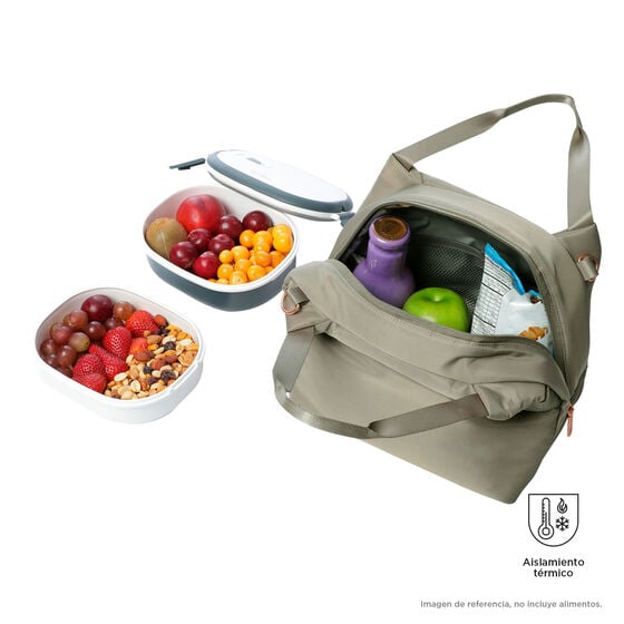 Totto Porta-alimentos Birmana - Desert Taupe