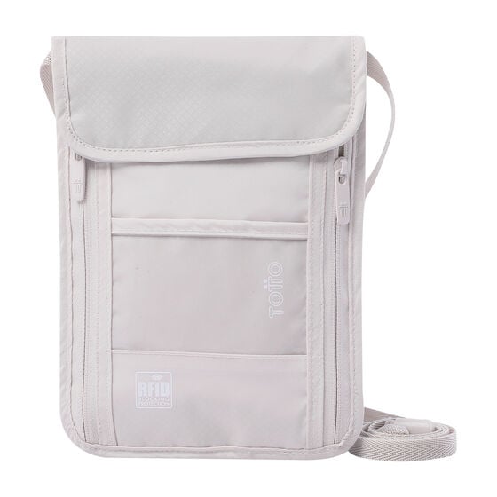 totto Porta Pasaporte Hang - White Sand