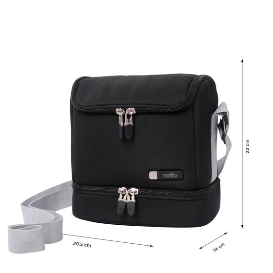 Totto Portameriendas Batara - Black