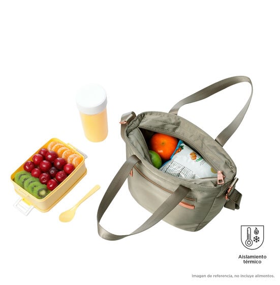 Totto Portameriendas Pasiflora - Desert Taupe