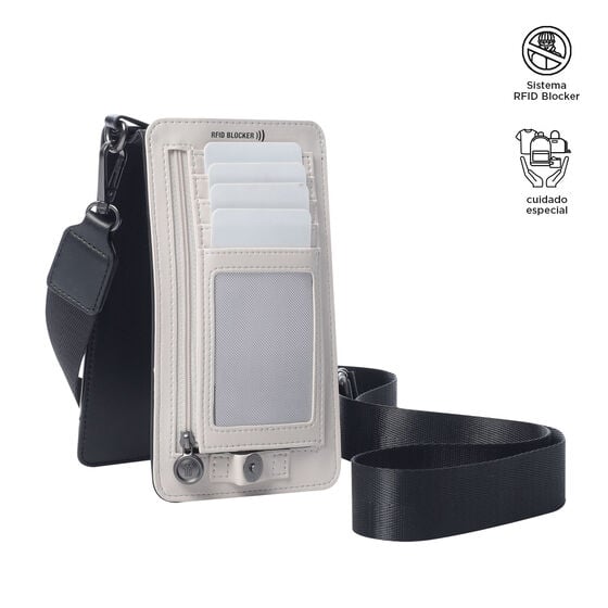 Totto Portateléfono Style - Negro/gris