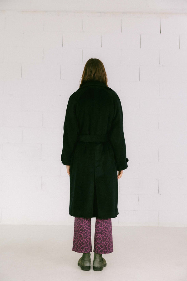 Triana By C ABRIGO LANA Y CASHMERE NEGRO "COP"