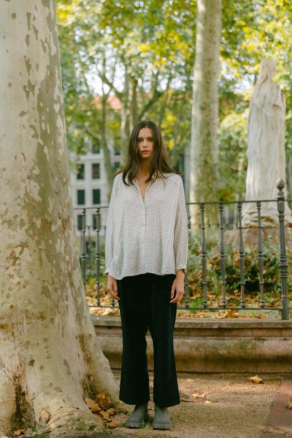 Triana By C Blusa Algodón Orgánico STAR Flor