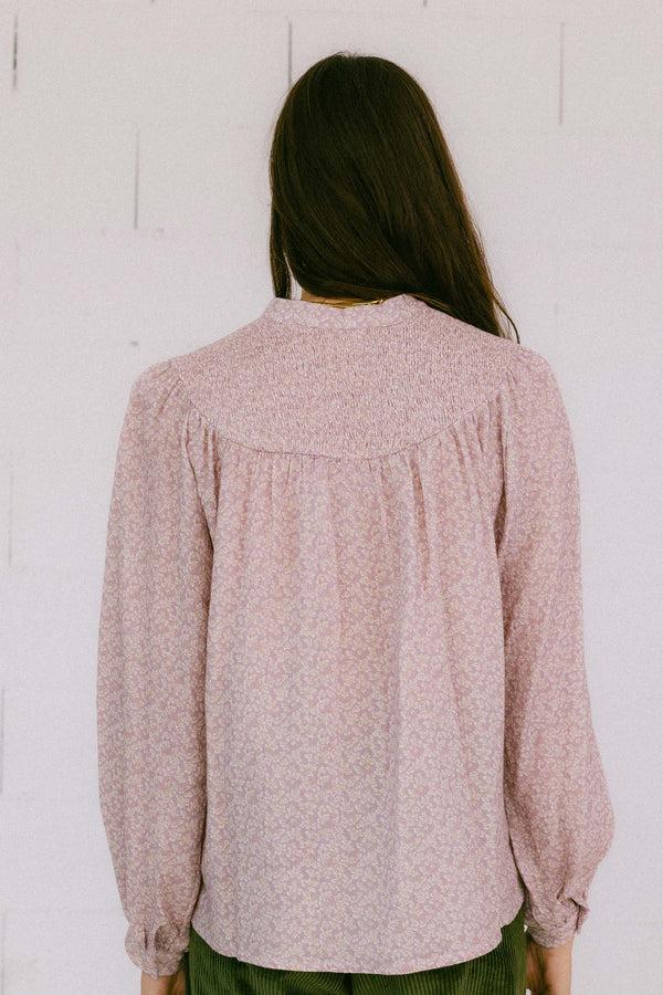 Triana By C Blusa CENIA Algodón Organico Malva