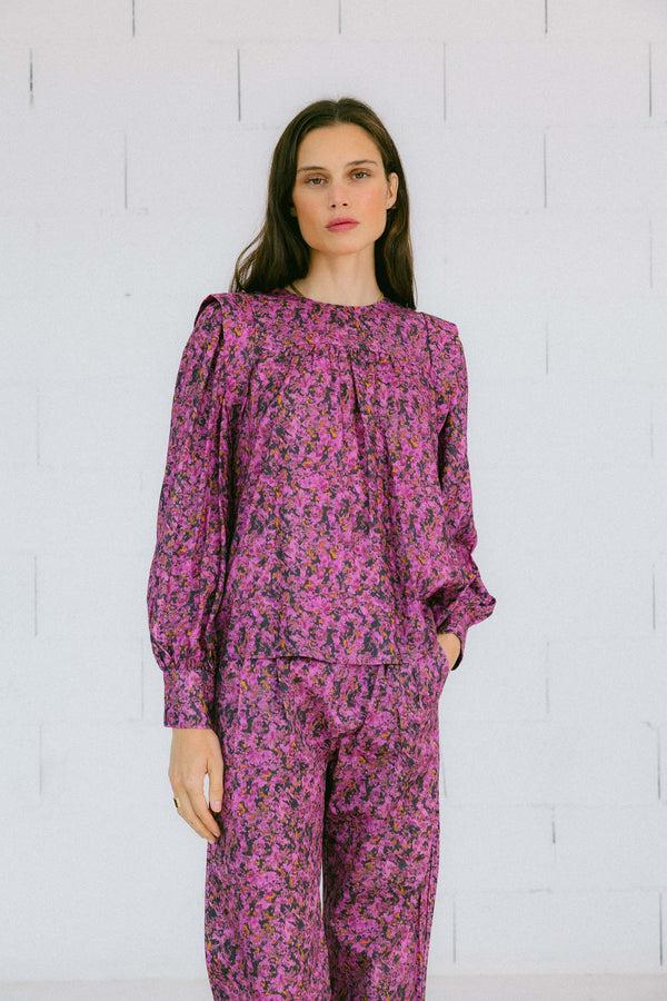 Triana By C Blusa GRAFITO PINK DEBA