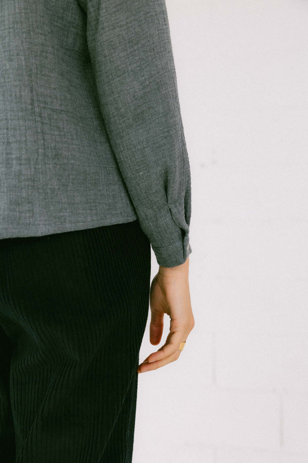 Triana By C Blusa LAGOS ORGANIC GRIS