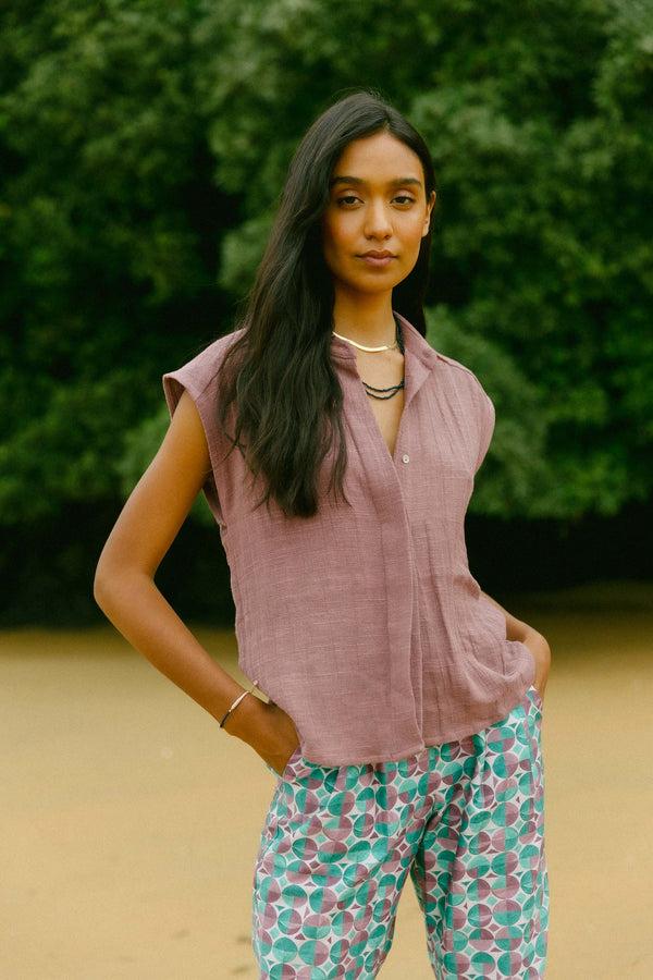 Triana By C Blusa LUCEA TAUPE