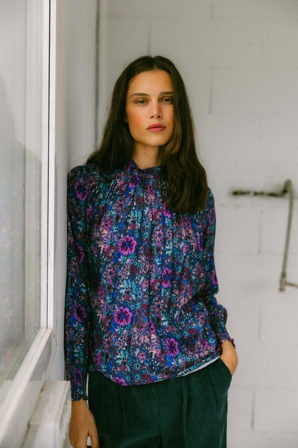 Triana By C Blusa MARGARITA Goma Puño HALDEN