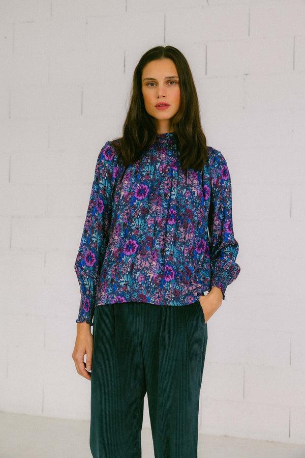 Triana By C Blusa MARGARITA goma puño HALDEN