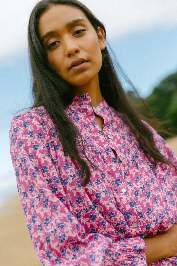 Triana By C BLUSA MAY PRINT VERBENA