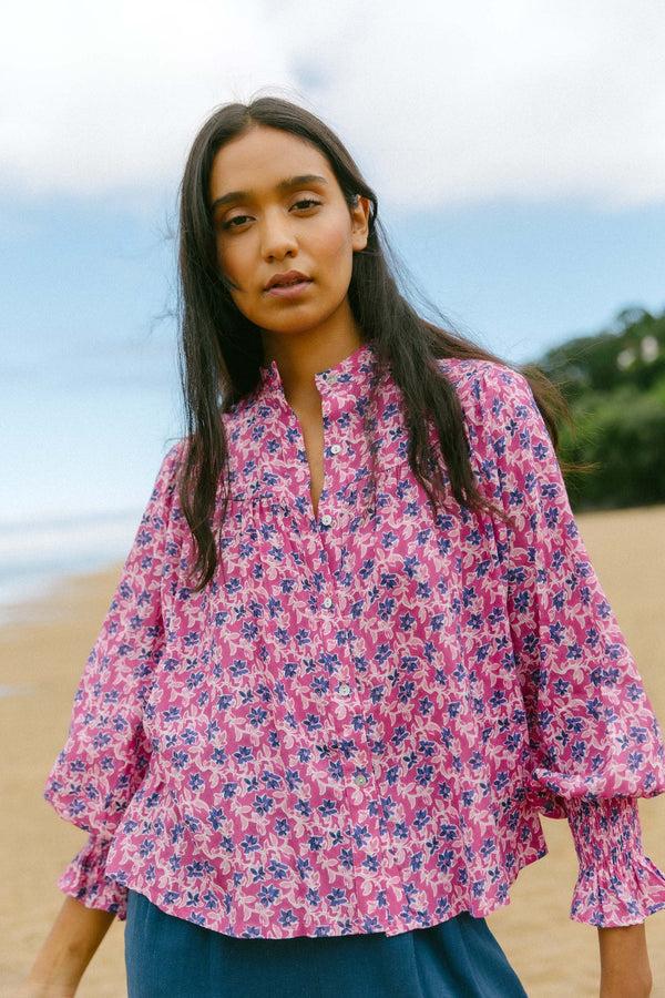 Triana By C BLUSA MAY PRINT VERBENA