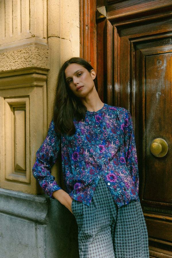 Triana By C Blusa MELBOURNE Margarita Azul