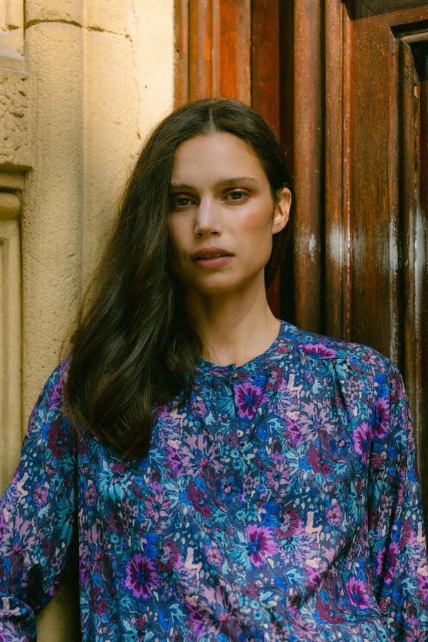 Triana By C Blusa MELBOURNE Margarita Azul