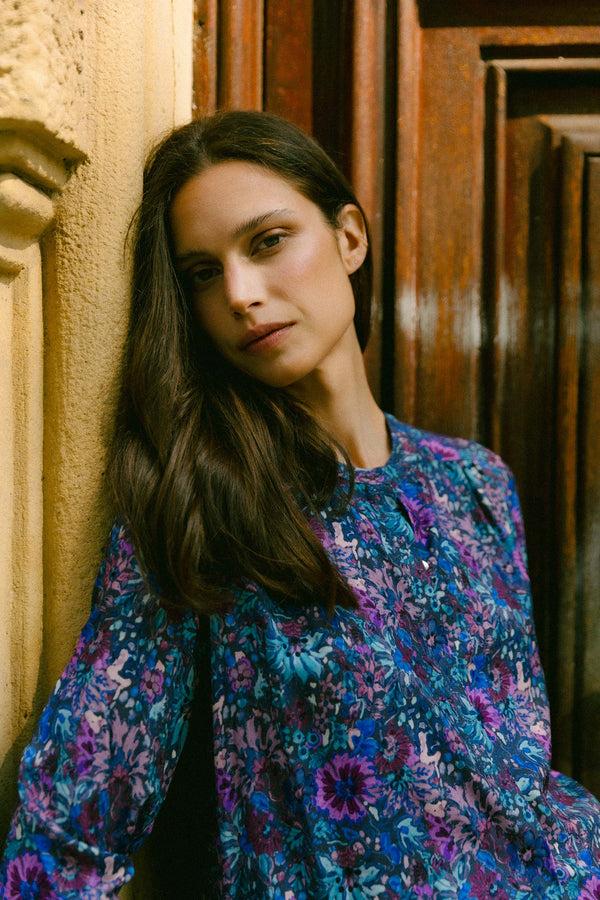 Triana By C Blusa MELBOURNE margarita azul