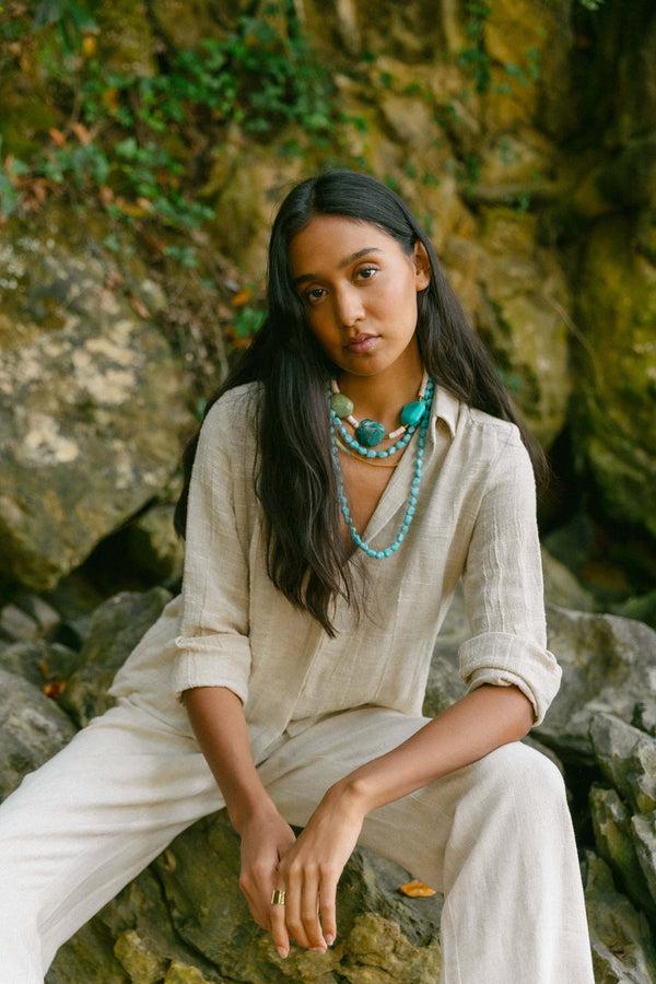 Triana By C BLUSA PALMA ARENA