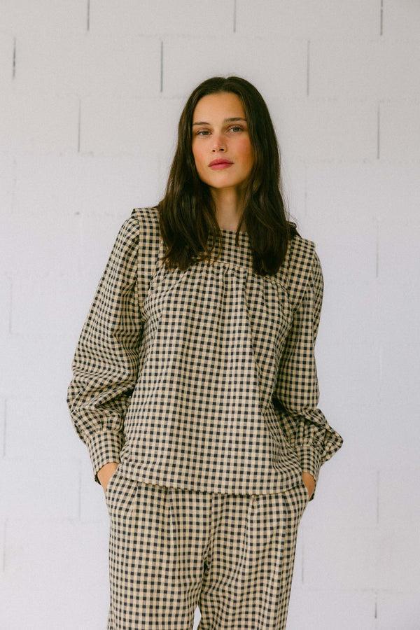 Triana By C Blusa VICHY ARENA DEBA