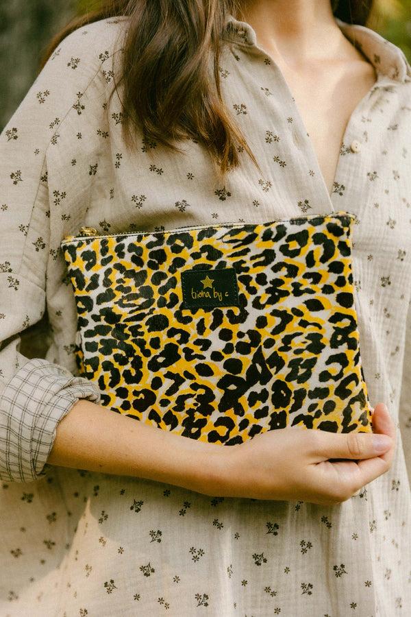 Triana By C Bolso De Mano Leopardo