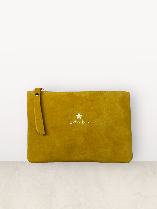 Triana By C Cartera Ante Mostaza