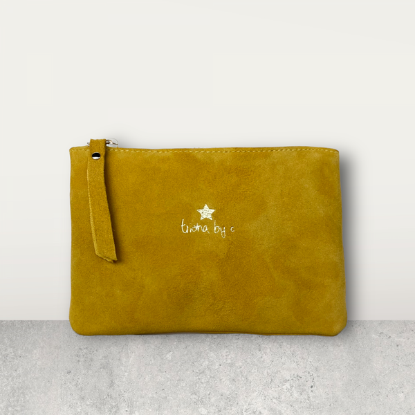 Triana By C Cartera Ante Mostaza