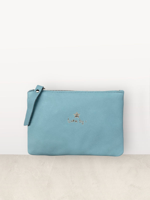 Triana By C Cartera Piel Aqua
