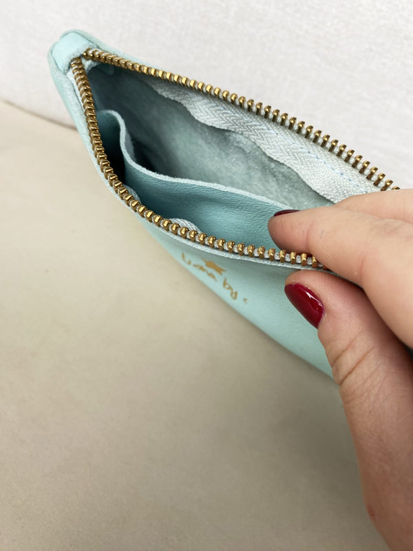 Triana By C Cartera Piel Aqua
