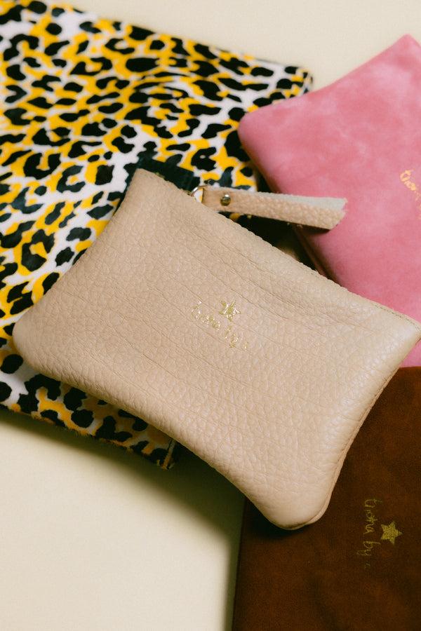 Triana By C Cartera piel camel