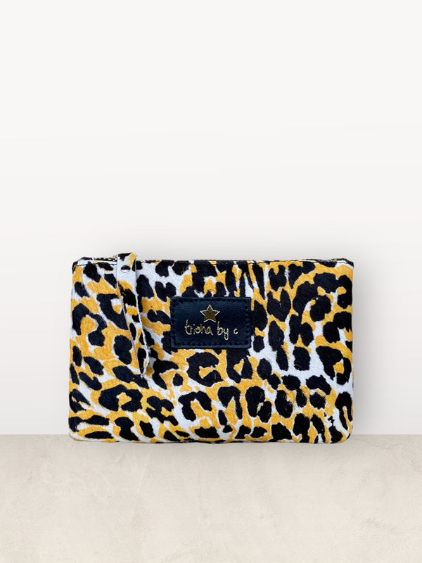 Triana By C Cartera piel print animal