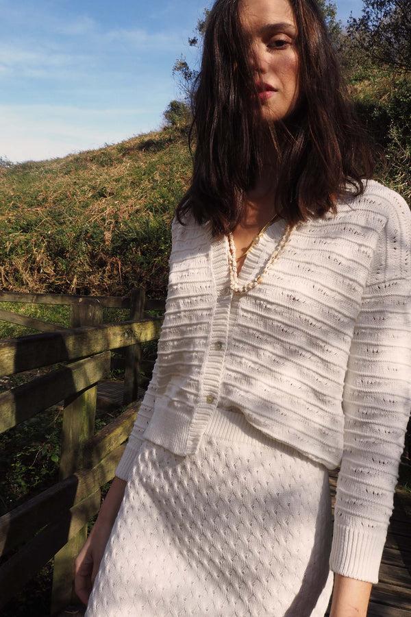 Triana By C Chaqueta TRENTO Blanco