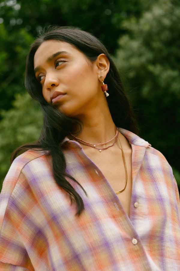 Triana By C Collar PALMAS RODOCROSITA