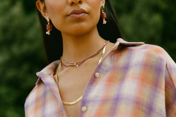 Triana By C Collar PALMAS RODOCROSITA