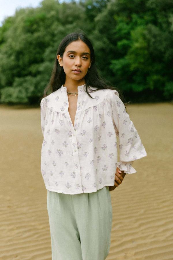 Triana By C Collar PALMAS TURQUESA AFRICANA