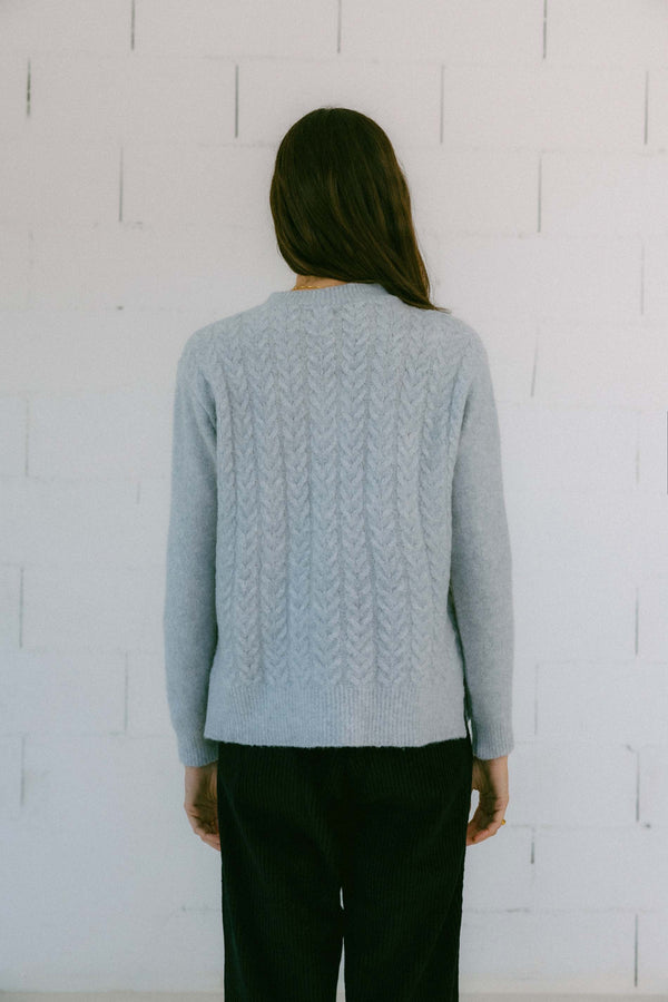 Triana By C JERSEY CAN GRIS LANA MERINO EXTRAFINA