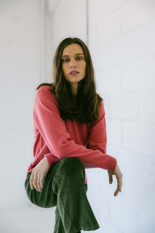 Triana By C JERSEY SIL ROSA ALPACA + LANA