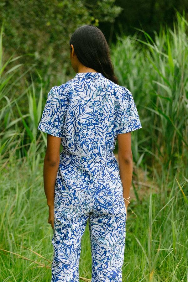 Triana By C Mono PAPIRO RAMAS BLUE