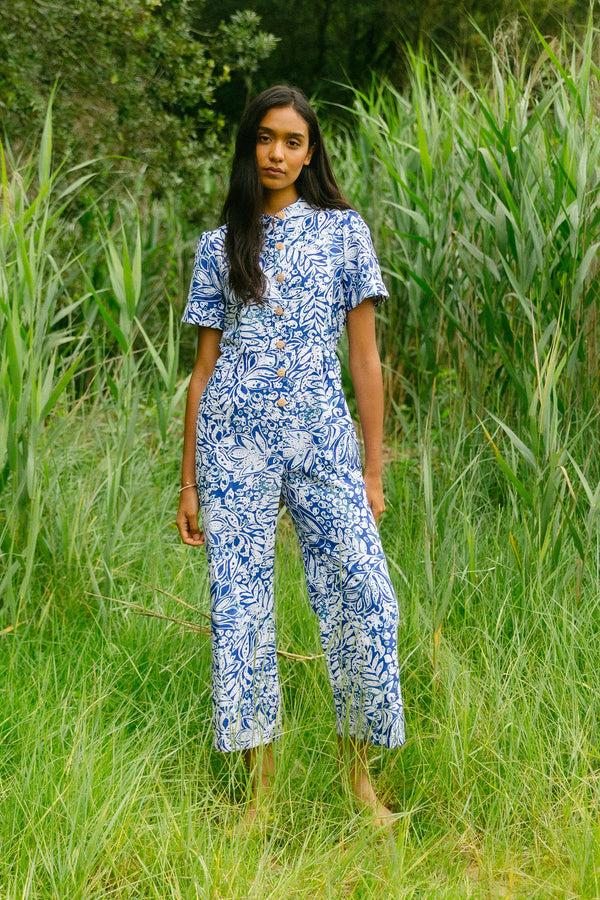 Triana By C Mono PAPIRO RAMAS BLUE