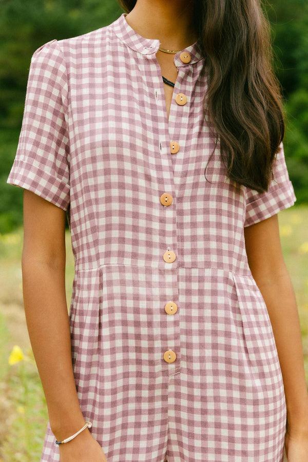 Triana By C Mono PAPIRO VICHY ROSA