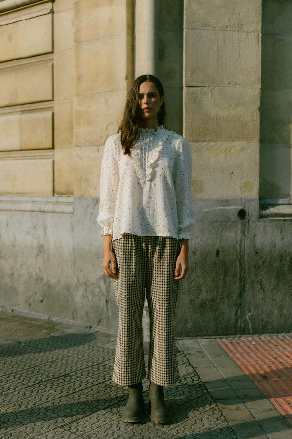 Triana By C Pantalón MILLET Cuadros Vichy Arena