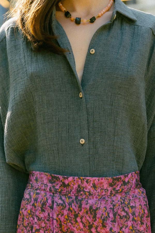 Triana By C Pantalón MILLET Mancha Grafito-pink