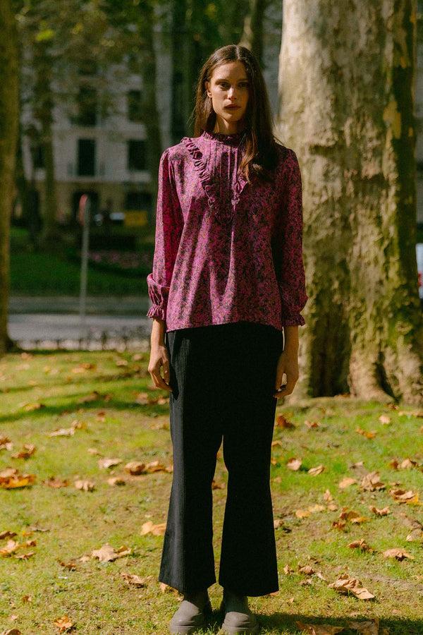 Triana By C Pantalón MILLET Pana Negro