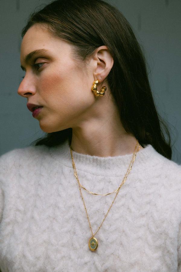 Triana By C PENDIENTES AMBERES