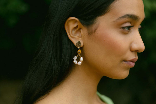 Triana By C Pendientes florida