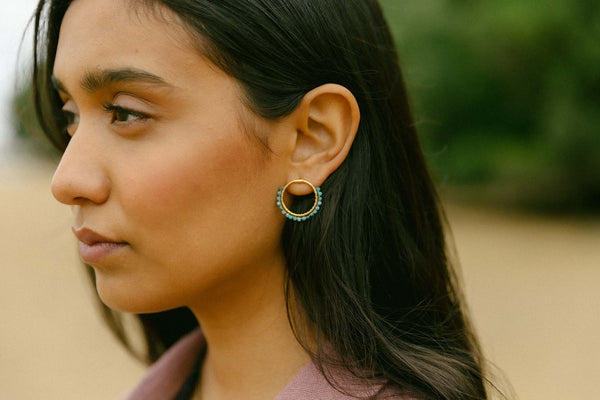 Triana By C PENDIENTES PALMAS APATITA