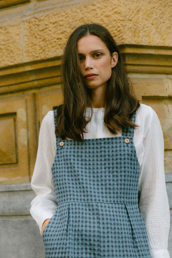 Triana By C PETO ASKIM Vichy Azul