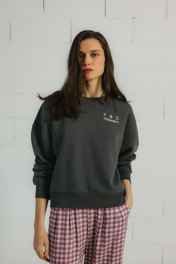 Triana By C SUDADERA BIARRITZ ANTRACITA TRIANABYC
