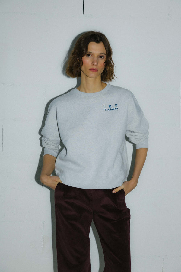 Triana By C SUDADERA BIARRITZ GRIS TRIANABYC