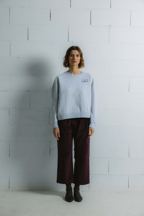 Triana By C SUDADERA BIARRITZ GRIS TRIANABYC