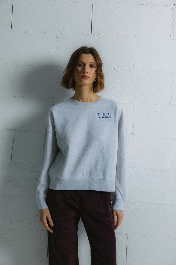 Triana By C SUDADERA BIARRITZ GRIS TRIANABYC