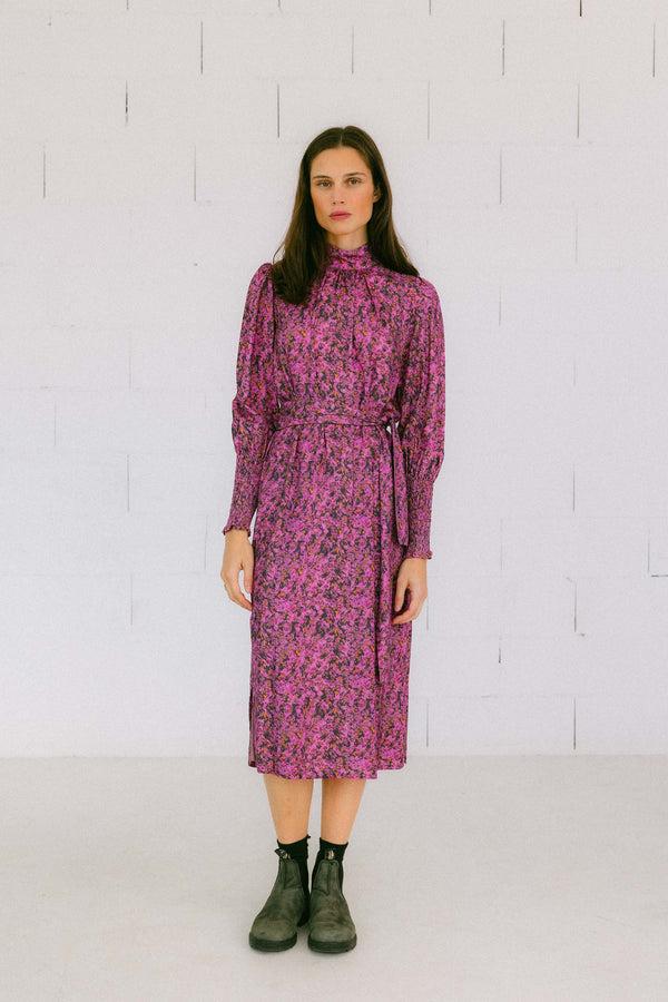 Triana By C Vestido Animal GRAFITO PINK KOGUE