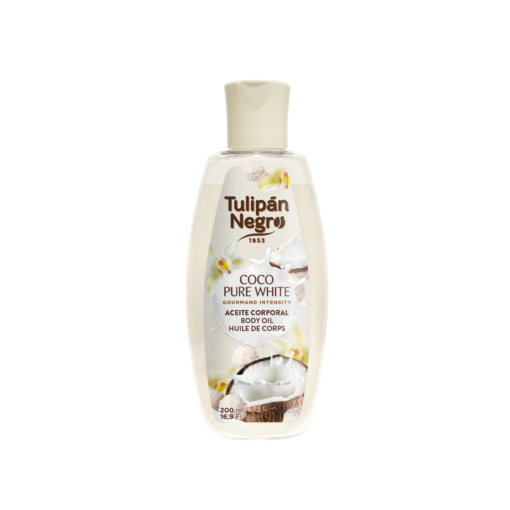 Tulipán Negro Aceite Corporal Tulipán Negro Coco Pure White 200 Ml
